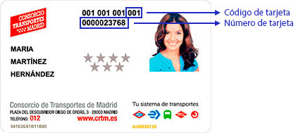 Tarjeta Transporte Público